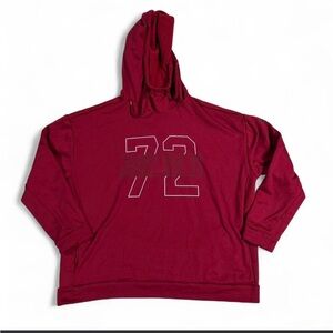 Nike red hoodie Size L